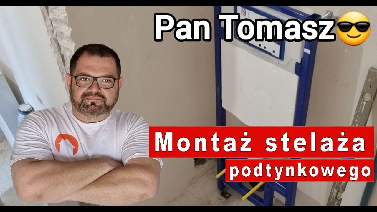 Montaż stelaża podtynkowego