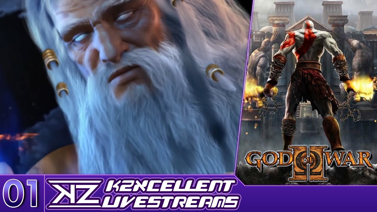The God of War 2 Deathstream (Part 1) | KZXcellent Livestream