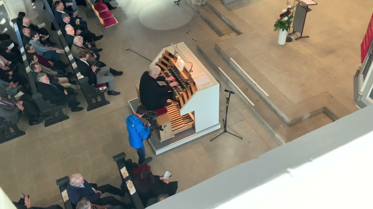 Einweihung der Beckerath-Orgel in M&uuml;nchberg