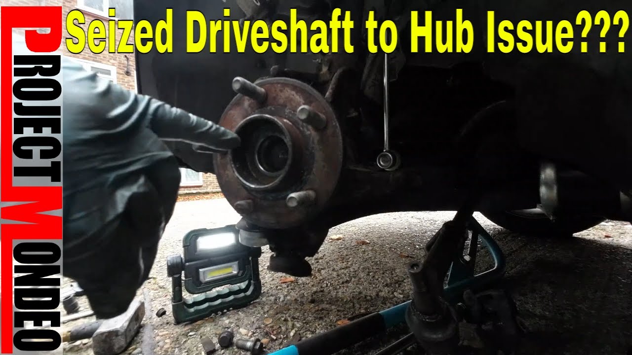 Ford Mondeo mk4 front hub and bearing removal