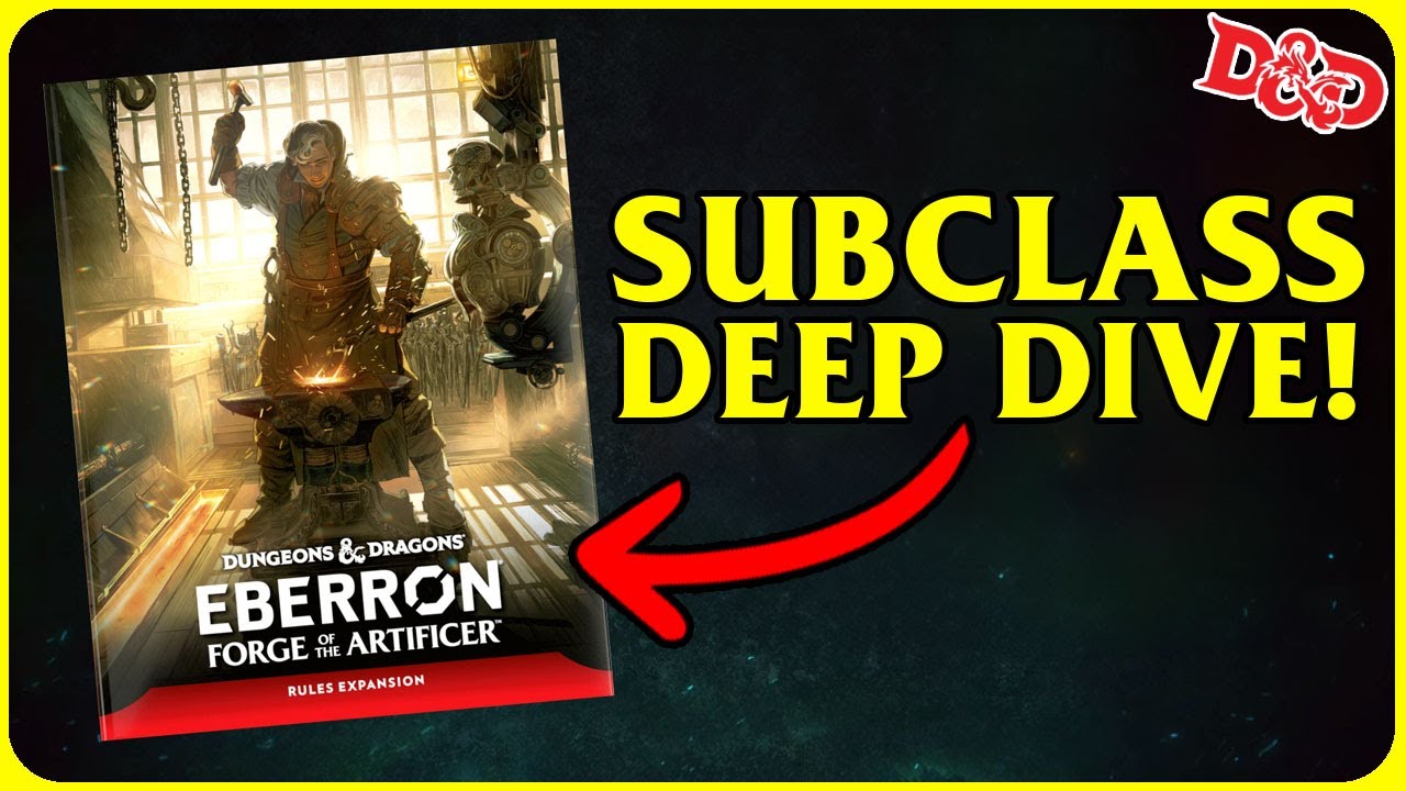 Artificer Subclasses in Eberron Forge of the Artificer!