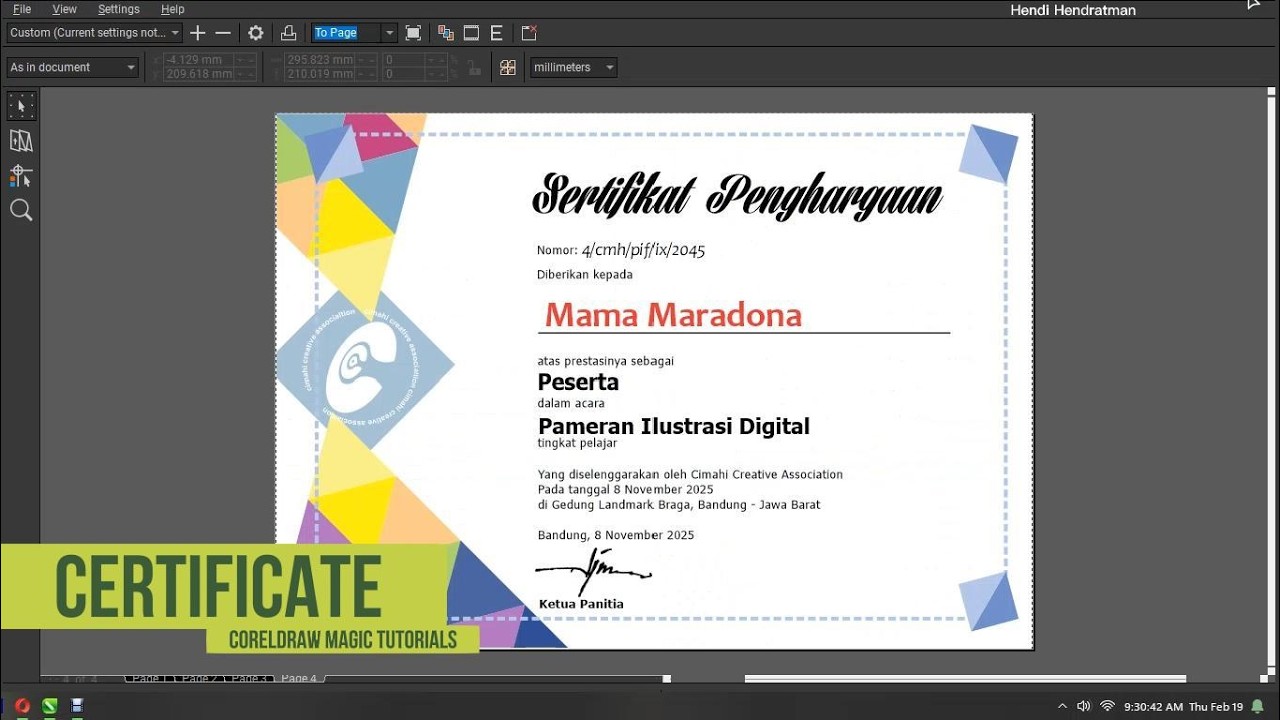 G4 Certificate