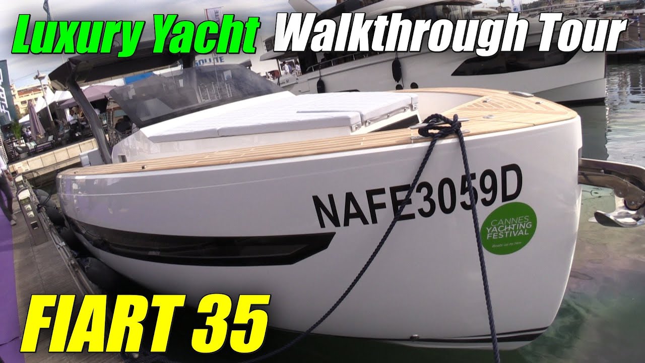 Italian Excellence ! 2023 Fiart 35 Motor Boat