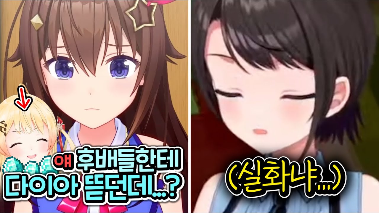 결국 어머님 귀에 들어간 다이아강도 카나데ㅋㅋㅋㅋㅋㅋㅋㅋㅋ [홀로라이브 | 오오조라 스바루 | 토키노 소라]