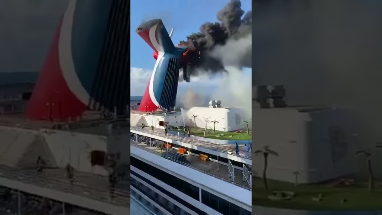 Insiden kebakaran salah satu kapal pesiar mewah