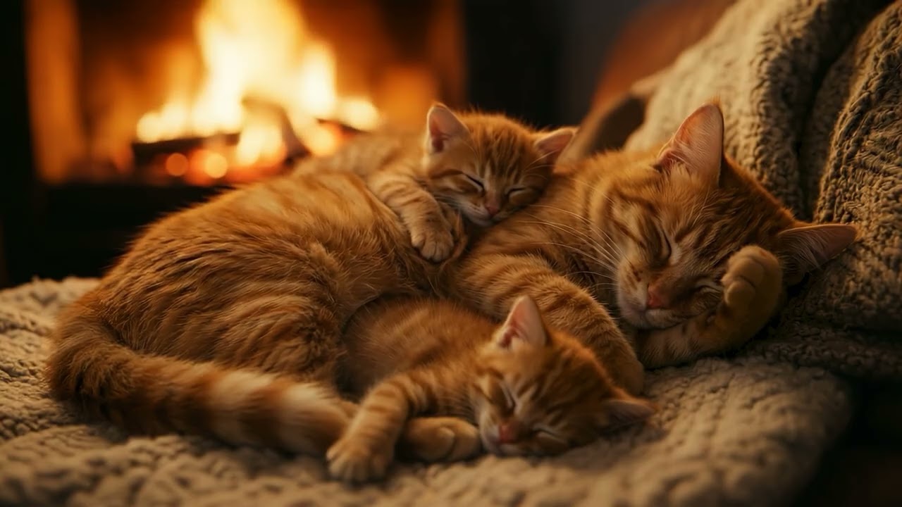 Sleeping Music For Cats 🌙 Gentle Piano Flow Encouraging Cat Relaxation