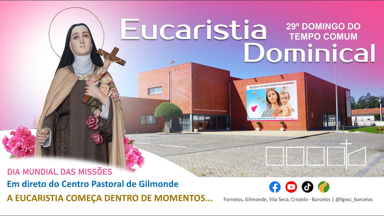 Eucaristia Dominical, 19 Outubro 2025, 29º Domingo do Tempo Comum | Dia Mundial das Missões