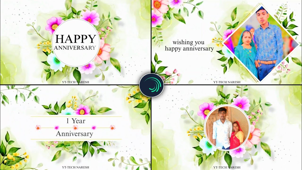 Wedding Anniversary  🥳 Video Editing In Alight Motion  🔥Tutorial Wedding Anniversary  Song Editing