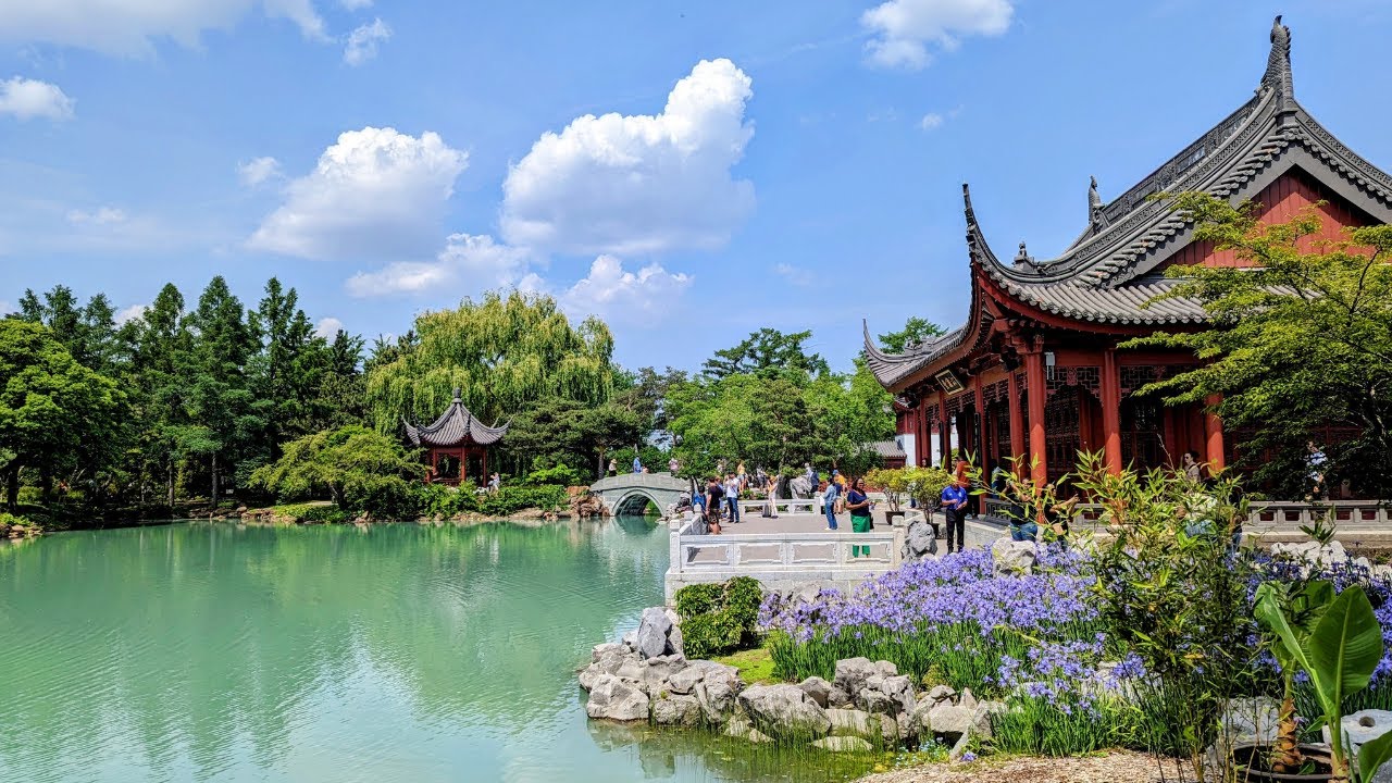 Chinese and Japanese Gardens at Montreal Botanical Garden | Visit 4K UHD