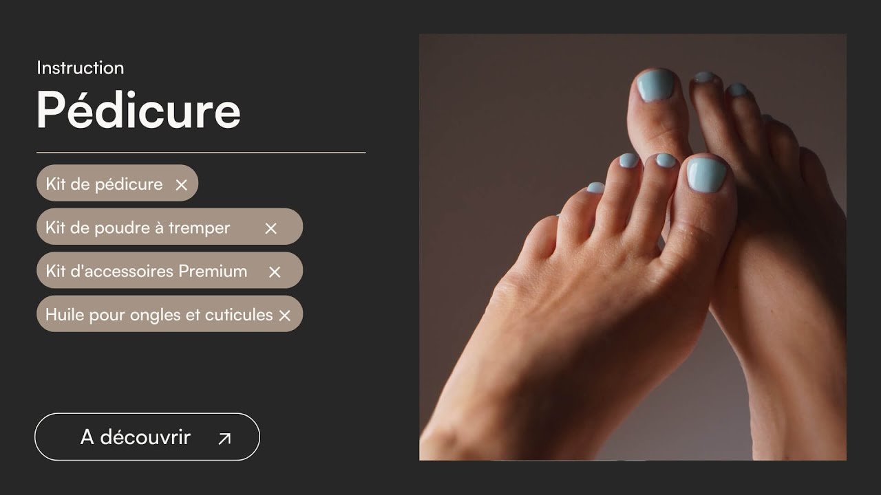 Pédicure avec Dipping Powder | DOONAILS (FR)