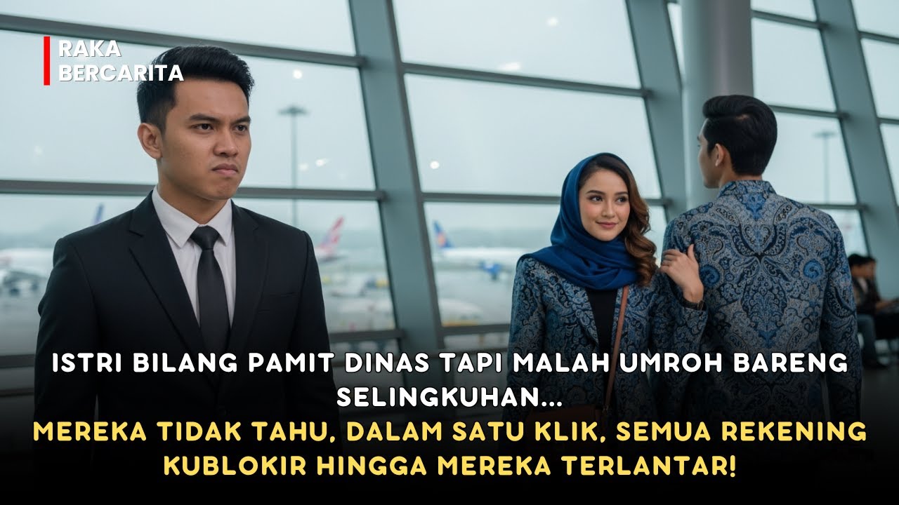 BILANG PERGI DINAS ISTRI MALAH UMROH DENGAN SELINGKUHAN — LANGSUNG KUBLOKIR REKENING BUAT MEREKA...