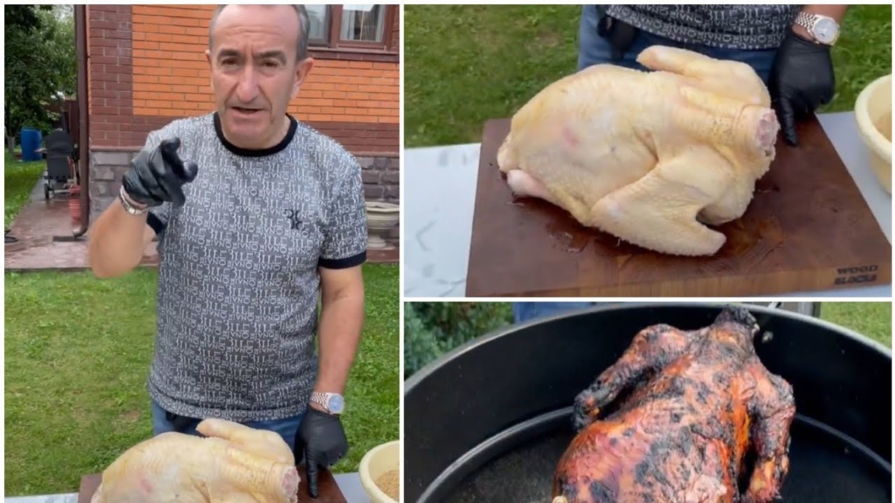 7КГ ИНДЕЙКА НА ВЕРТЕЛЕ 🔥😋ТАЕТ ВО РТУ 😋🔥ГОТОВИТ СМБАТ АВЕТИСЯН ПО СВОЕМУ ФИРМЕННОМУ РЕЦЕПТУ 😱🔥😋