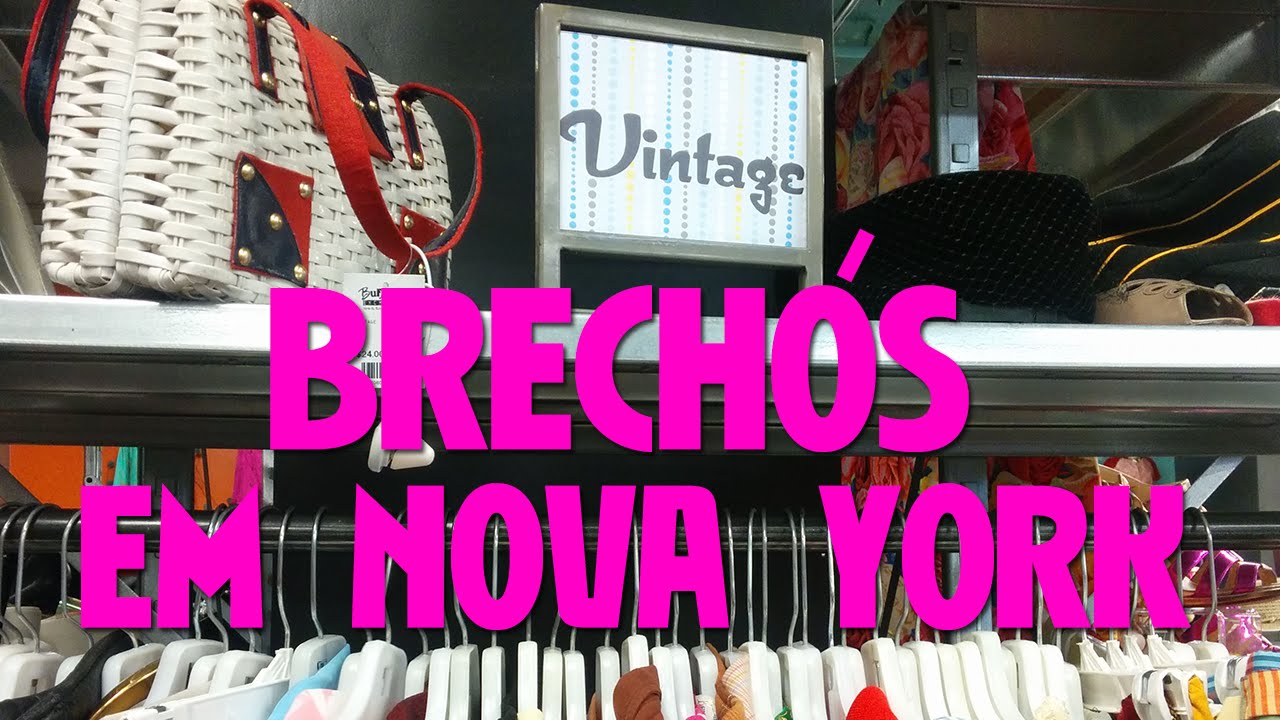 Conhecendo brechós em Nova York