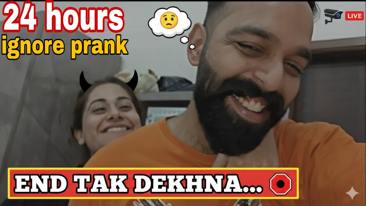 24 hours challenge 🤯 ignore My wife gone wrong 😱