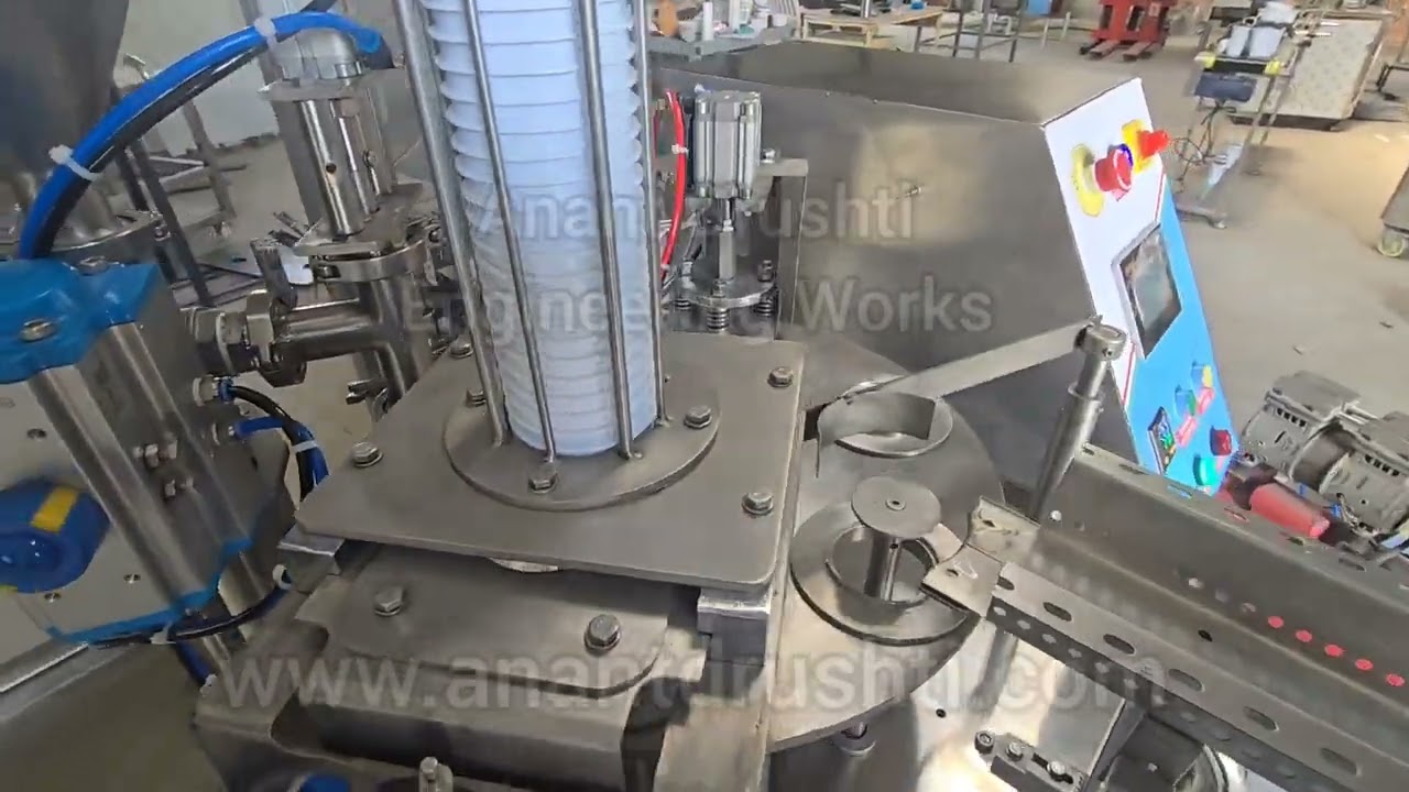 Automatic Cup Packing Machine | Lassi Curd Yogurt Cup packing Machine