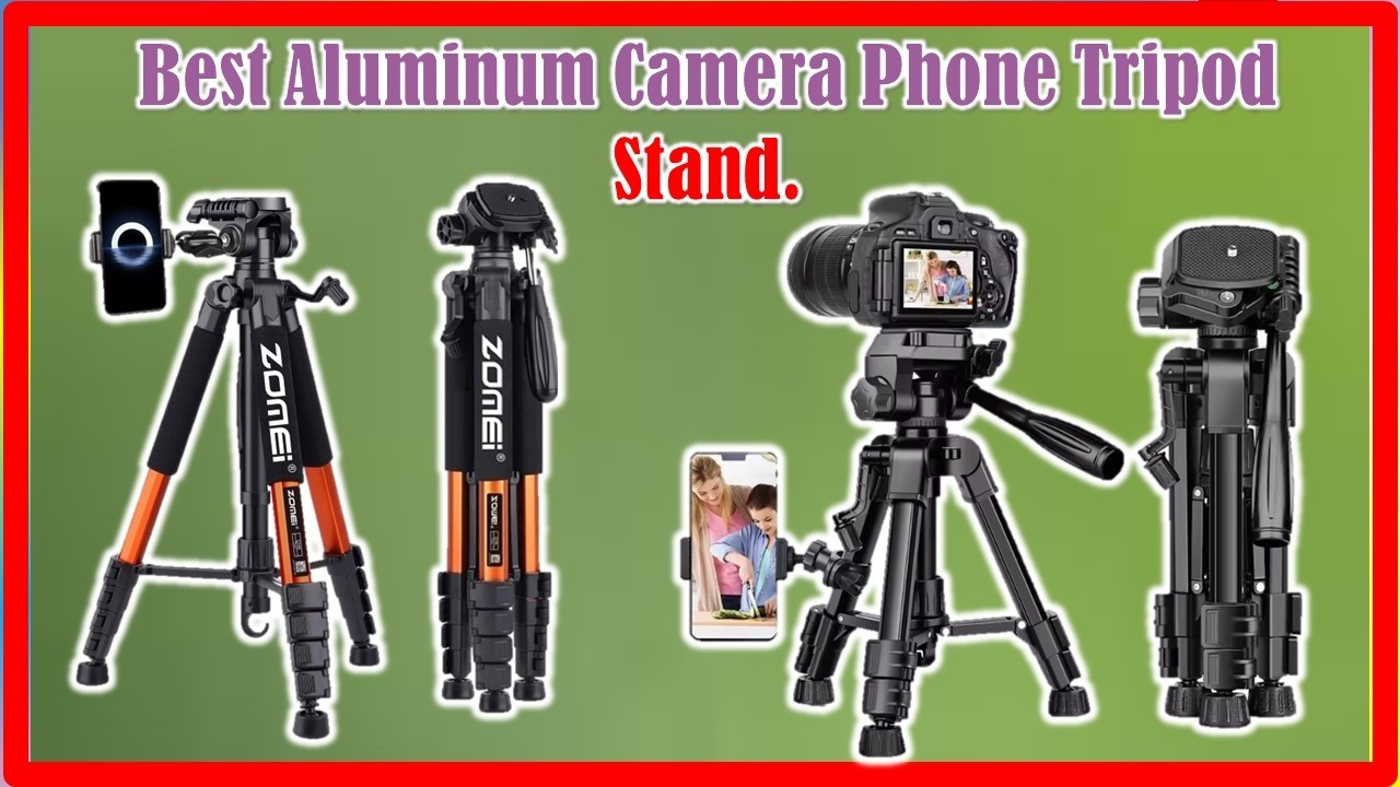 ✅Best Aluminum Camera Phone Tripod Stand | Top 5 Best Aluminum Camera Phone Tripod Stand.