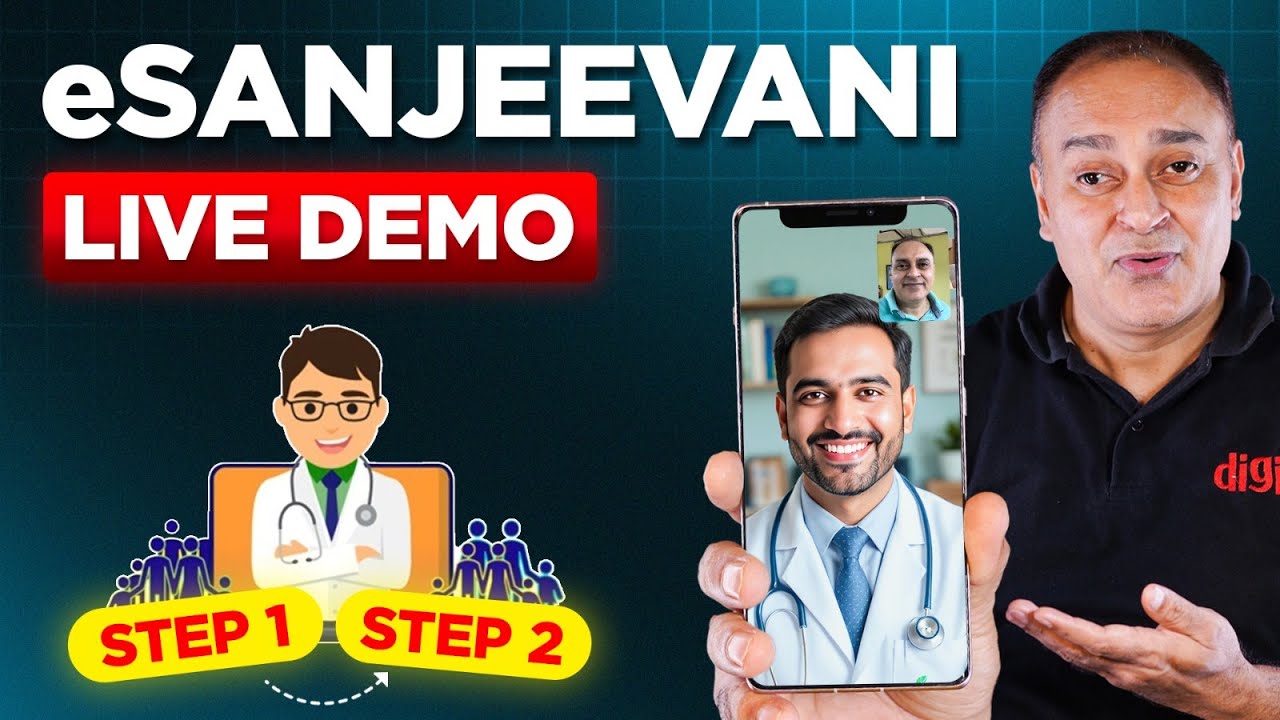 eSanjeevani LIVE Demo 😳 Consult to doctors for FREE |