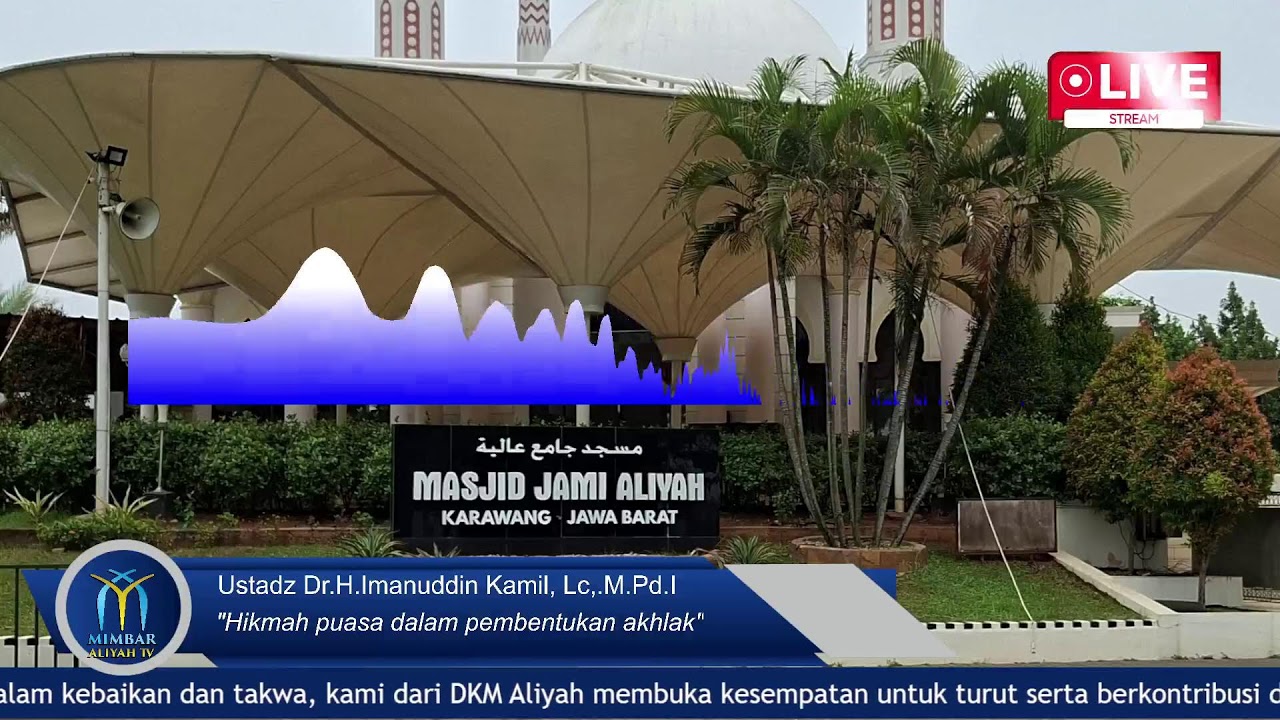 Ustadz Dr.H.Imanuddin Kamil, Lc,.M.Pd.I | Hikmah puasa dalam pembentukan akhlak | Kajian Iftar ke 2