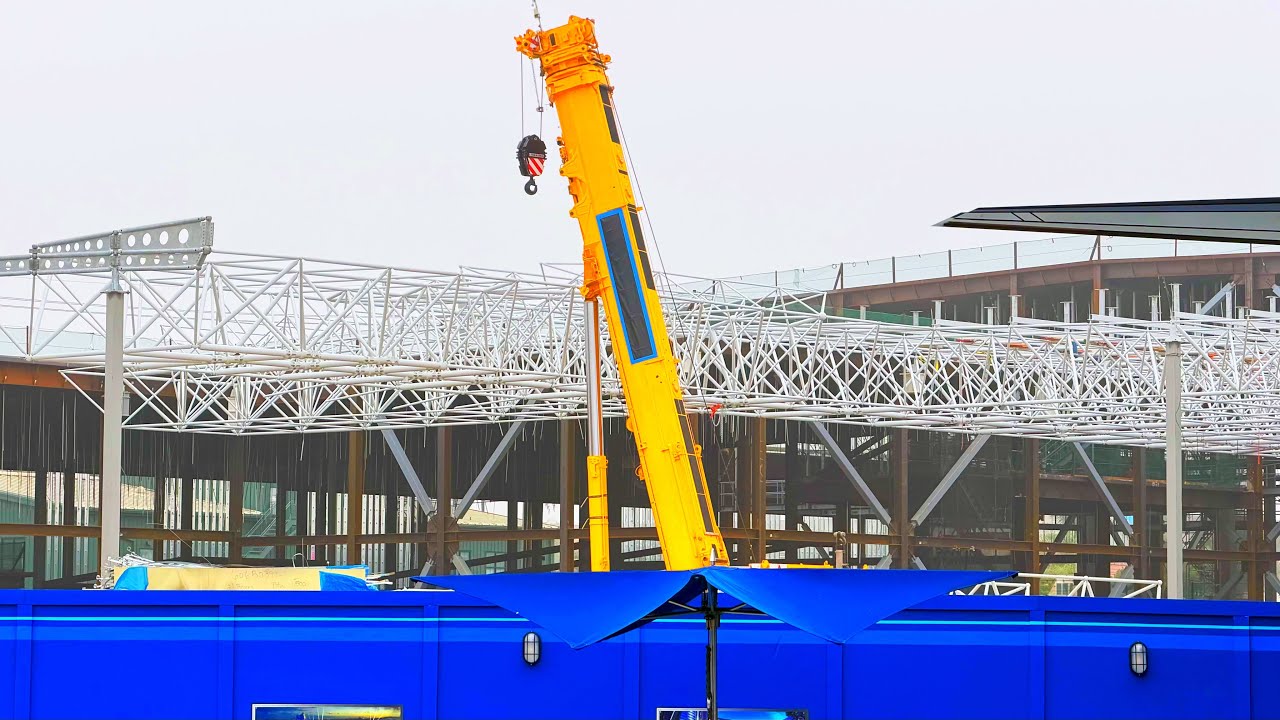 Avengers Campus Expansion Makes Major Progress - Final December 2025 Construction Update At DCA!