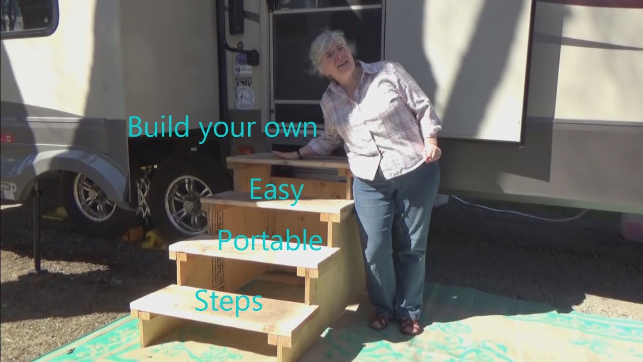 Easy Portable RV Steps