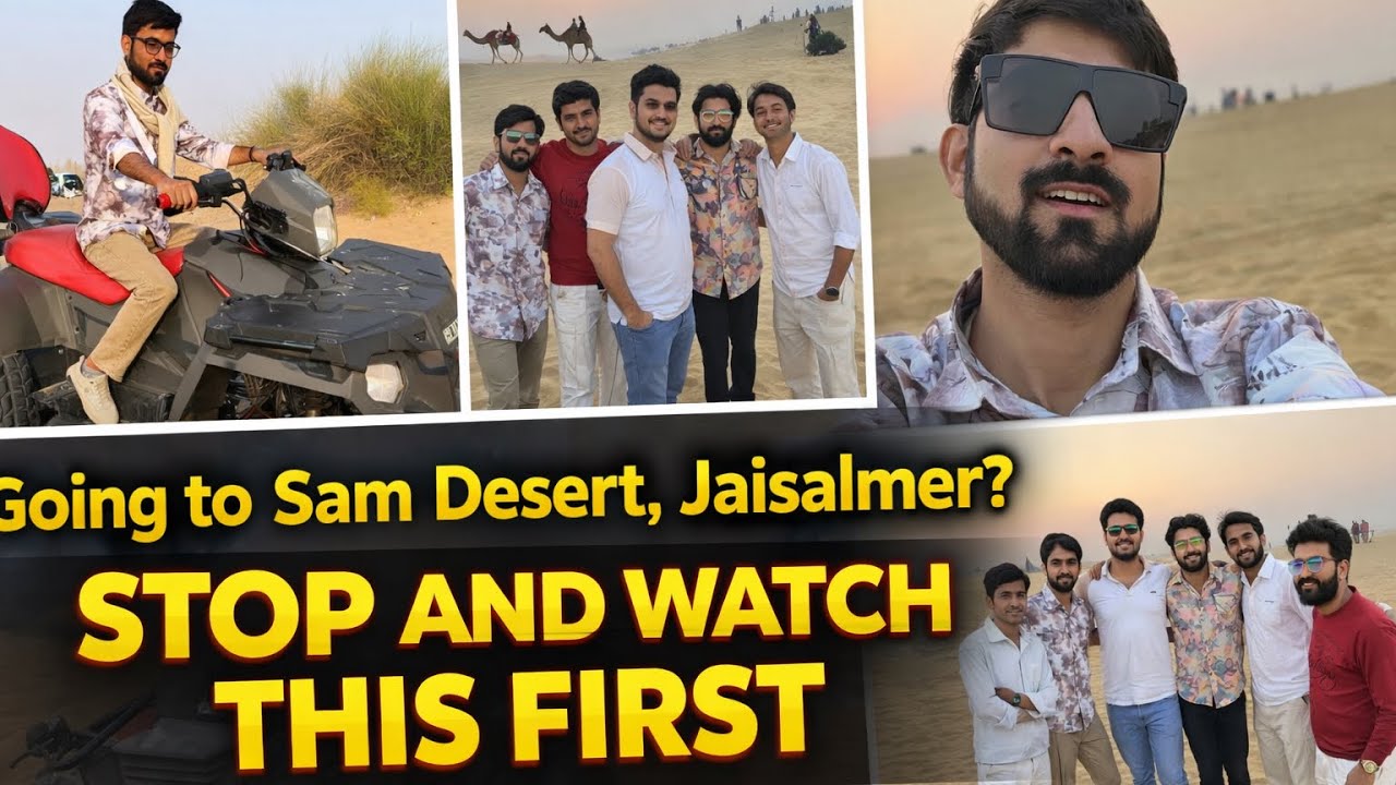 The Dark Reality of Sam Desert Jaisalmer (Tourist Trap?)