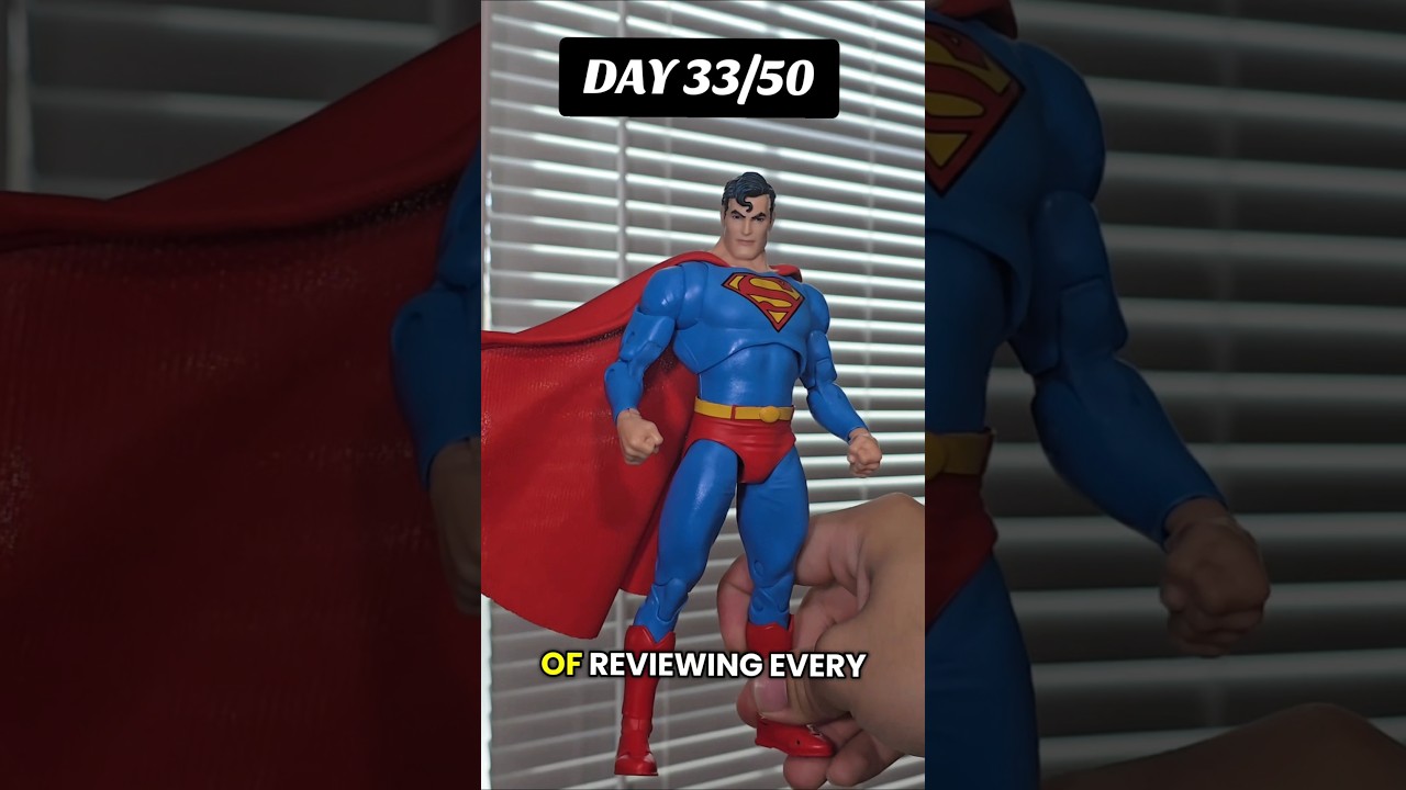 Day 33/50 #superman #dc #dcmultiverse #mcfarlanetoys #dcu #actionfigurereview #actionfigures