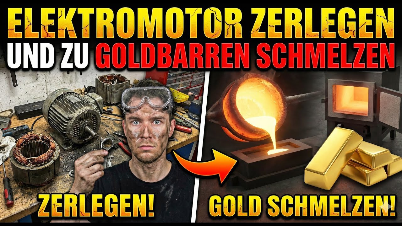 zum ersten mal Nordic Gold gießen  Pouring Nordic Gold for the first time how to melt metal #copper