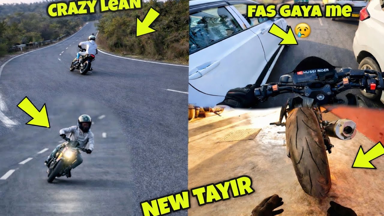 Finally New Tayir Dala Liya😍 || Fas Gaya Me car Ke Bich Me 😢 Crazy Lean 🔥