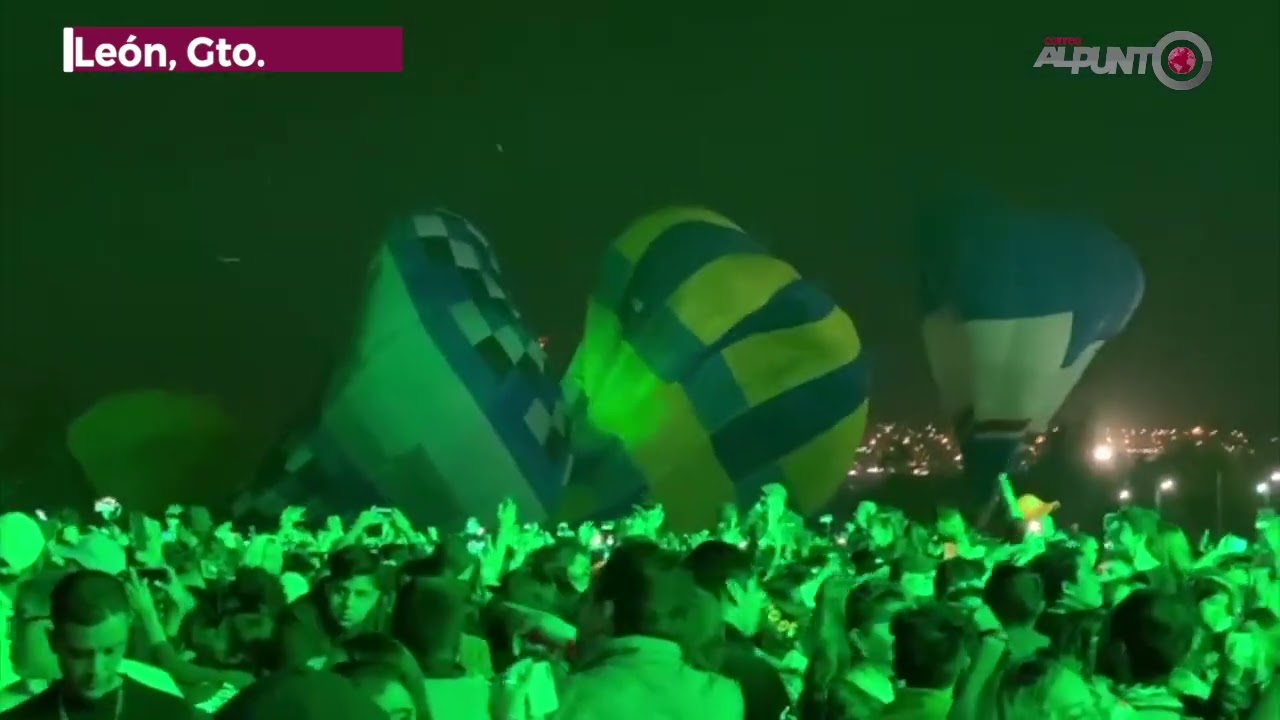 ‘Aironazo’ causa caos y pánico en el Festival Internacional del Globo de León; hay 12 lesionados