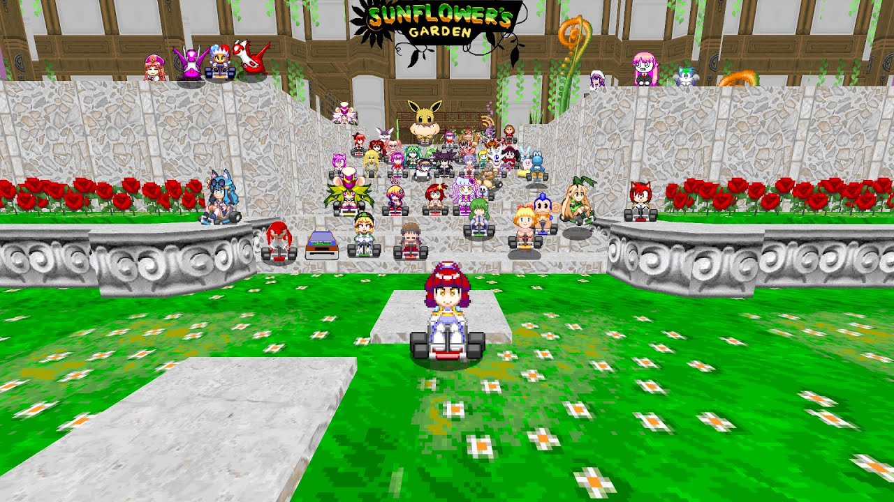 Sonic Robo Blast 2 Kart - Sunflower's Garden 126 Players Event (Long)