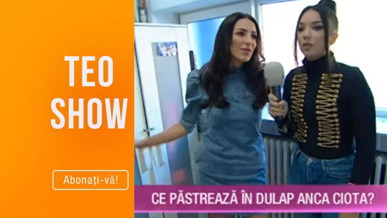Teo Show (09.10.2019) - Secrete de vedeta! Ce pastreaza in dulap Anca Ciota?