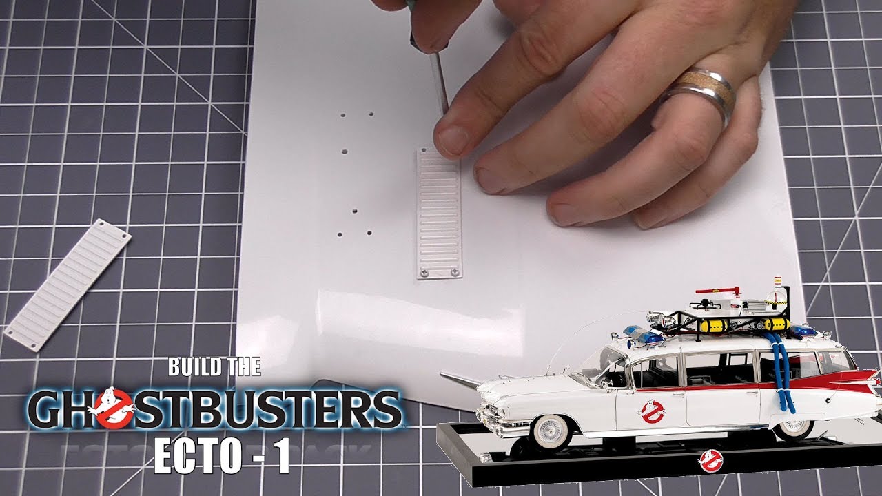 Сборка Ghostbusters Ecto-1 — Часть 1 — Вентиляционные отверстия и обод капота