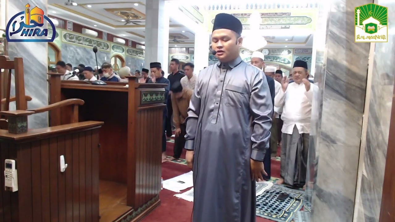 Sholat Tarawih Bersama Juara 2 MHQ 2019 Bahrain Ust. Faisal Ilahi di Masjid Asy-Syaakiriin