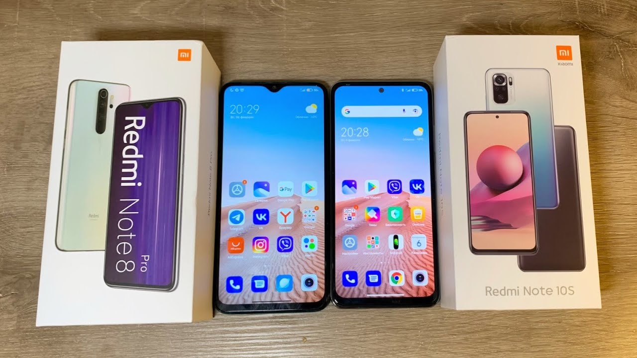 REDMI NOTE 8 PRO VS REDMI NOTE 10S  - SPEED TEST! (ТЕСТ СКОРОСТИ)