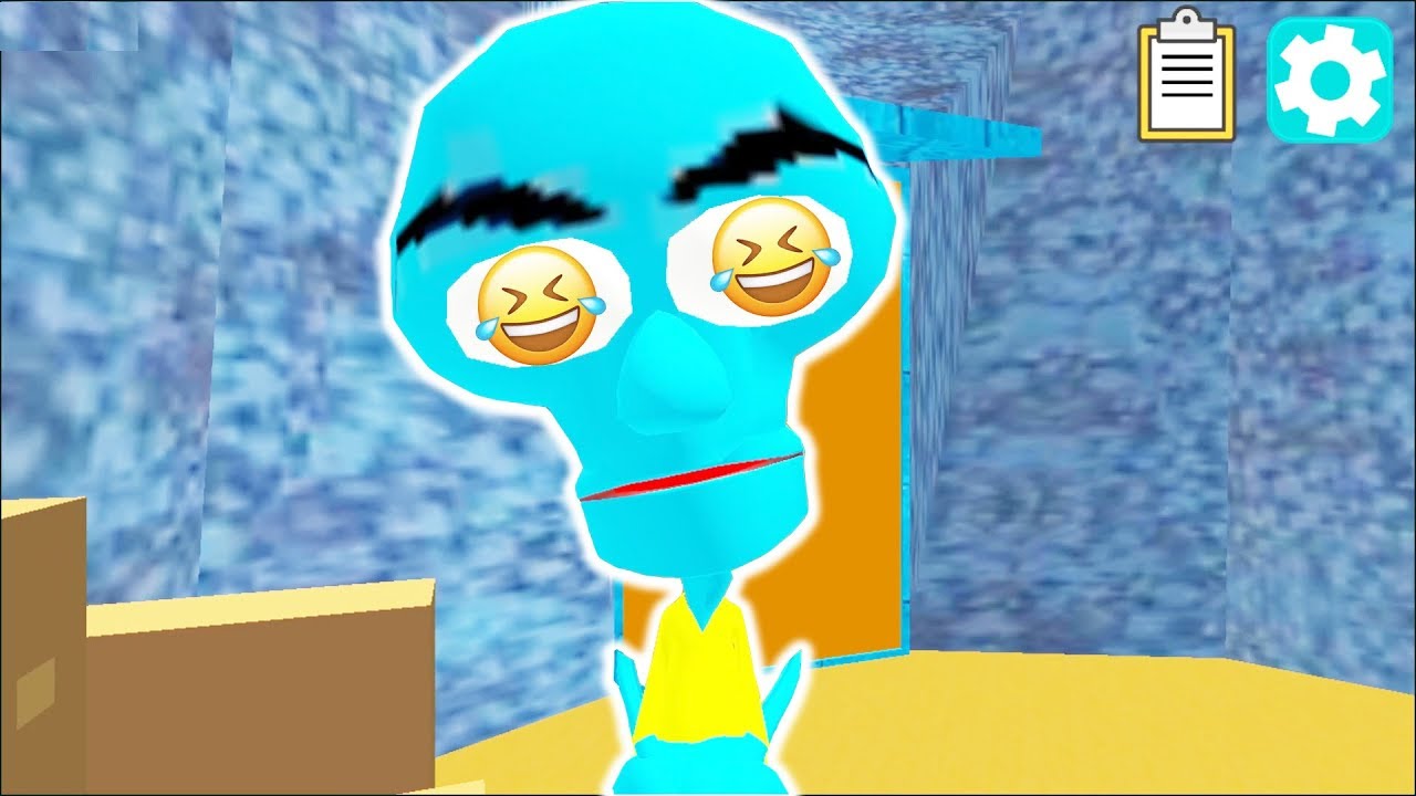 Squid Neighbor Sponge's Escape Funny Moments