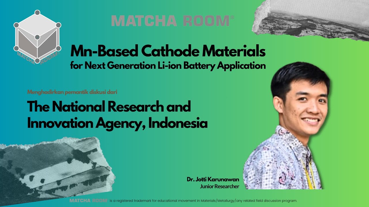 [MATCHA ROOM] Mn-Based Cathode Materials for Next Generation Li-ion Battery Application