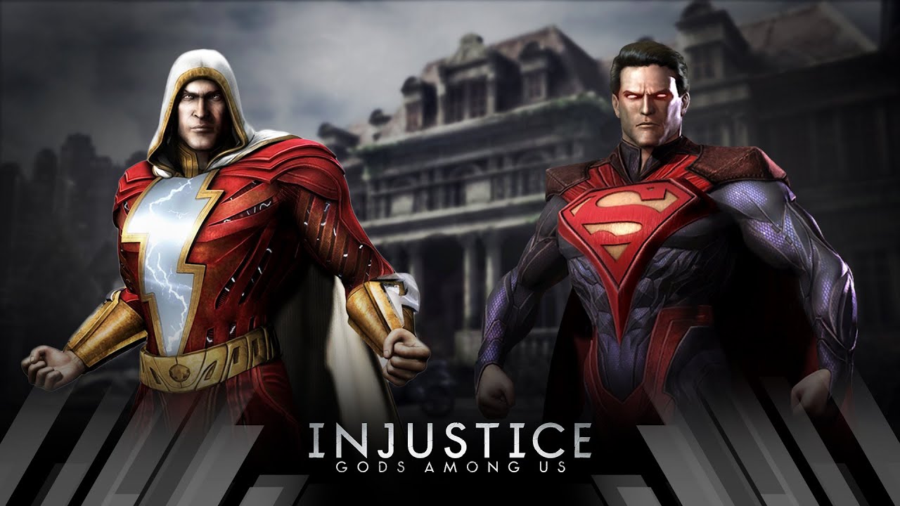 Injustice Gods Among Us - Shazam Vs Superman (Very Hard)