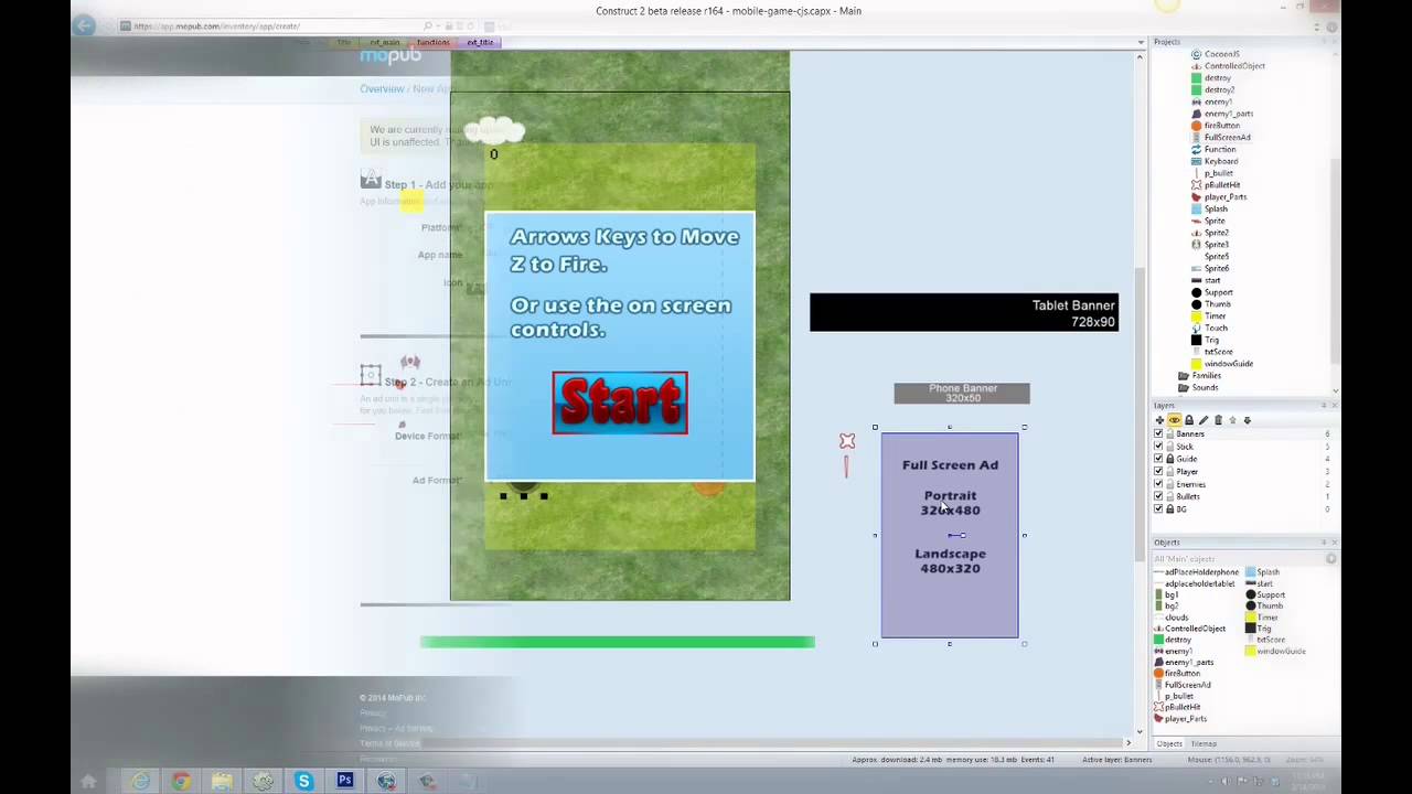 Construct 2 Mobile Monetization