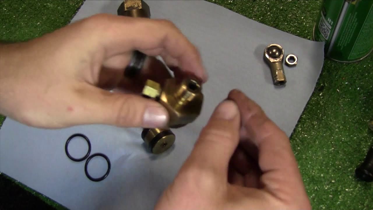 This old robot 02 Brass cylinder rebuild.