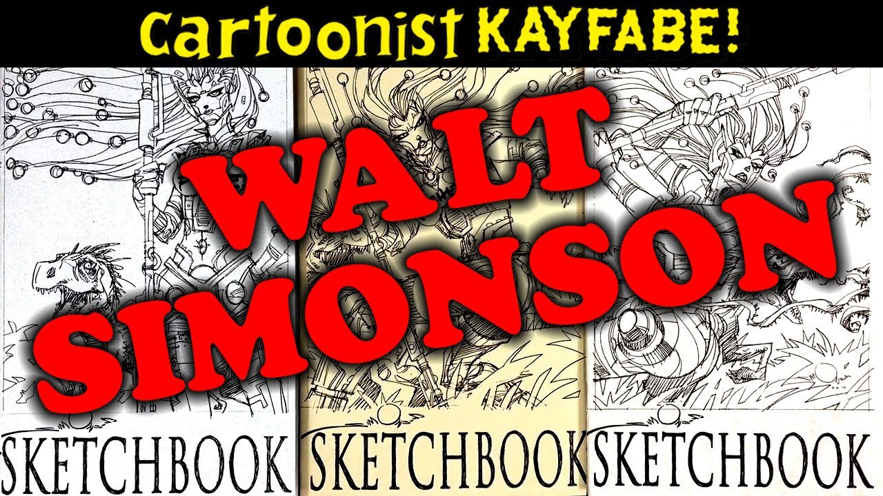 INSIDE Walt Simonson's SUPER RARE SKETCHBOOKS with Special Guest: Michel COPRA Fiffe