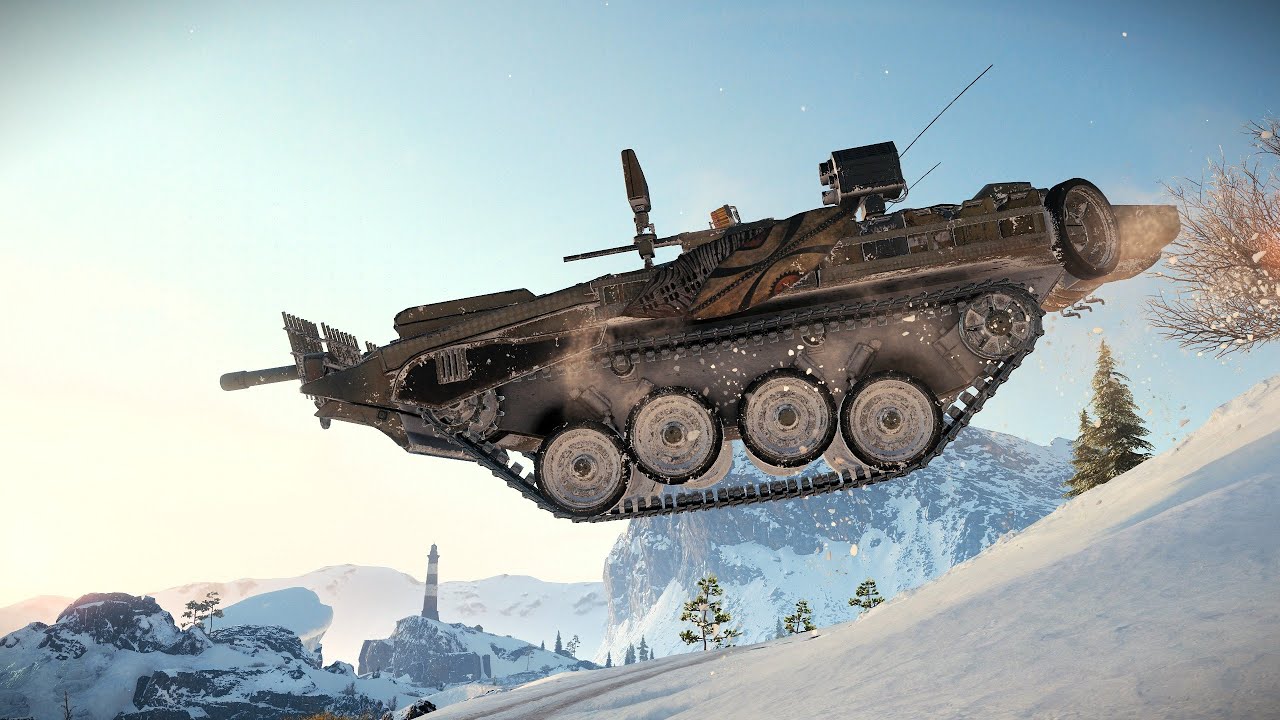 Strv 103B: Тихий Страж, Умные Манёвры - World of Tanks