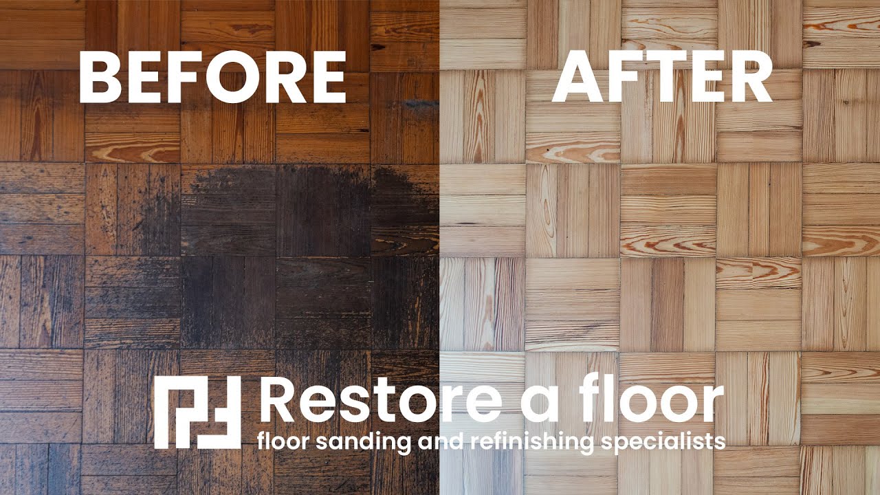 Amazing Parquet Wood Floor Restoration by Restore-a-Floor North West