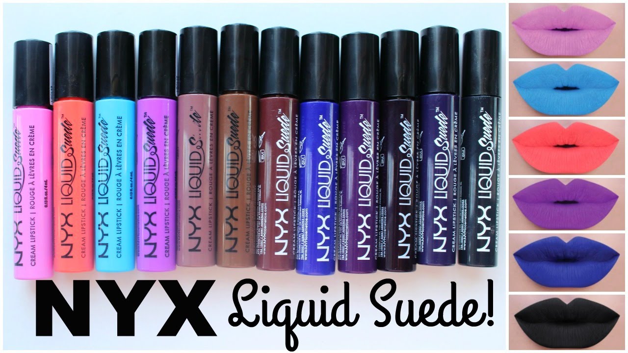 ♡NEW NYX Liquid Suede Colors! FULL COLLECTION Swatches + Review!♡