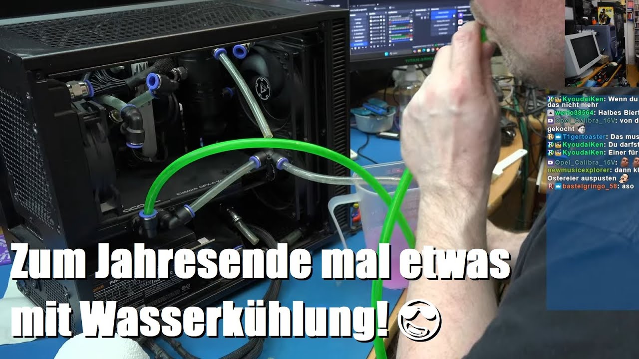 Crackys Bastelnacht - Custom ITX-Wasserkühlung wird aufgelöst!