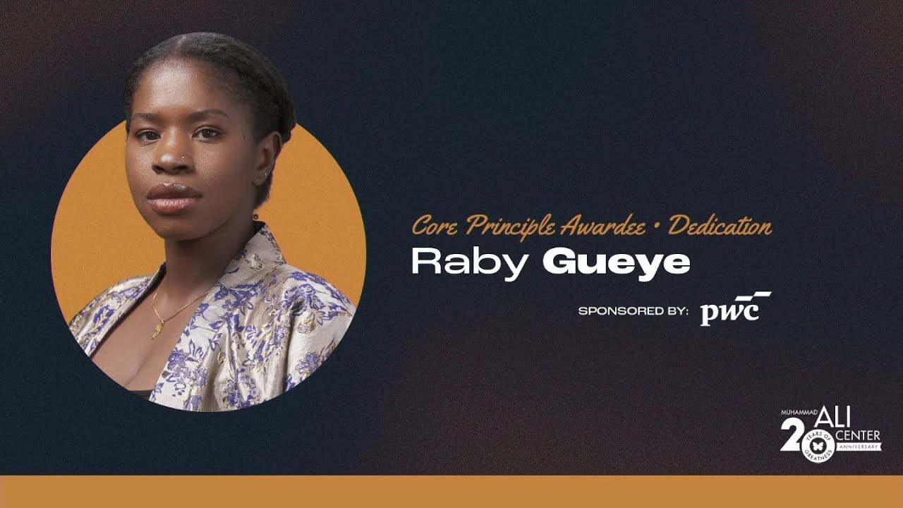 Muhammad Ali Humanitarian Awards 2025 - Dedication - Raby Gueye