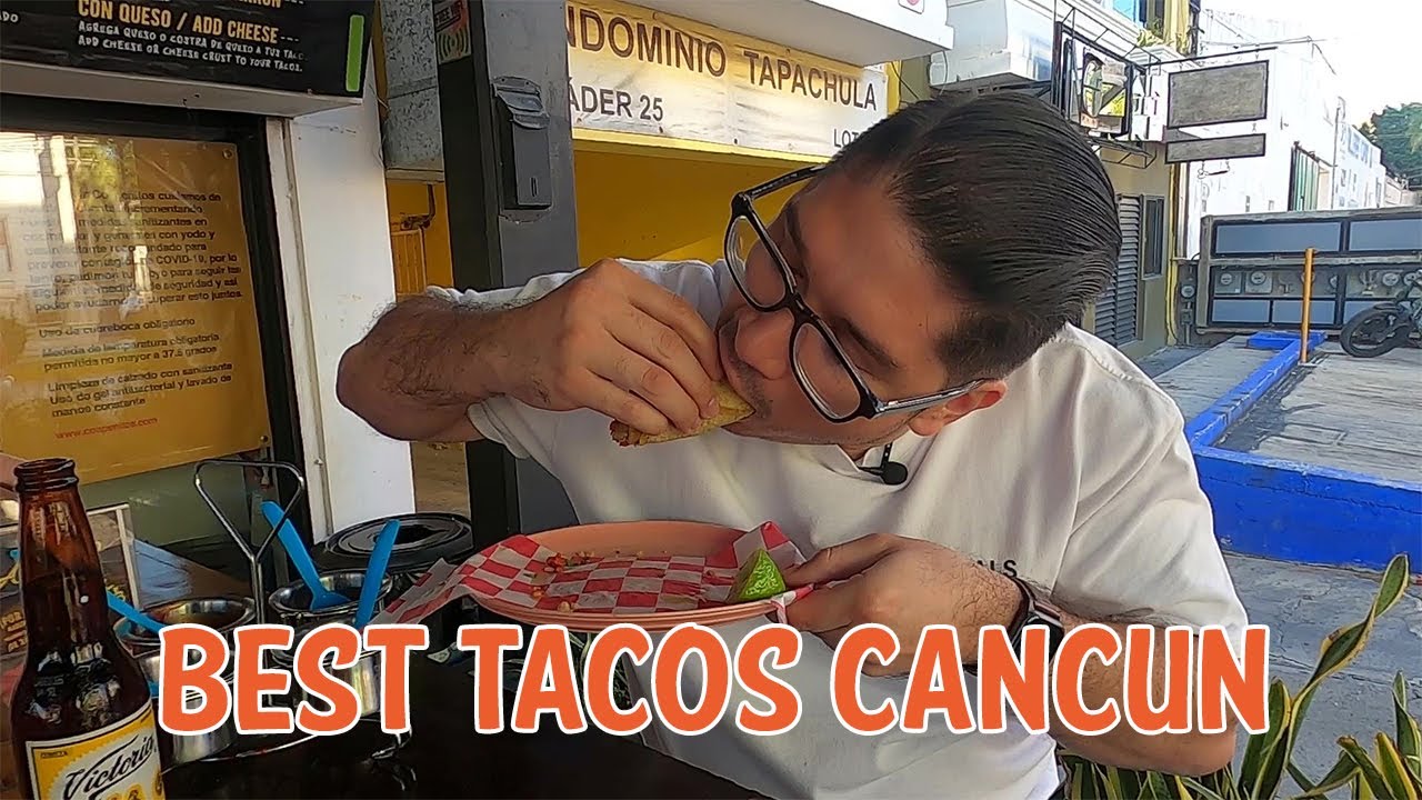 Authentic Mexican food in Cancun - Best tacos Cancun!