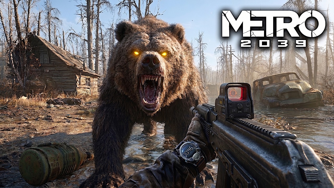 METRO 2039 Gameplay Trailer 4K (New Brutal Post-Apocalyptic Single Player Game)