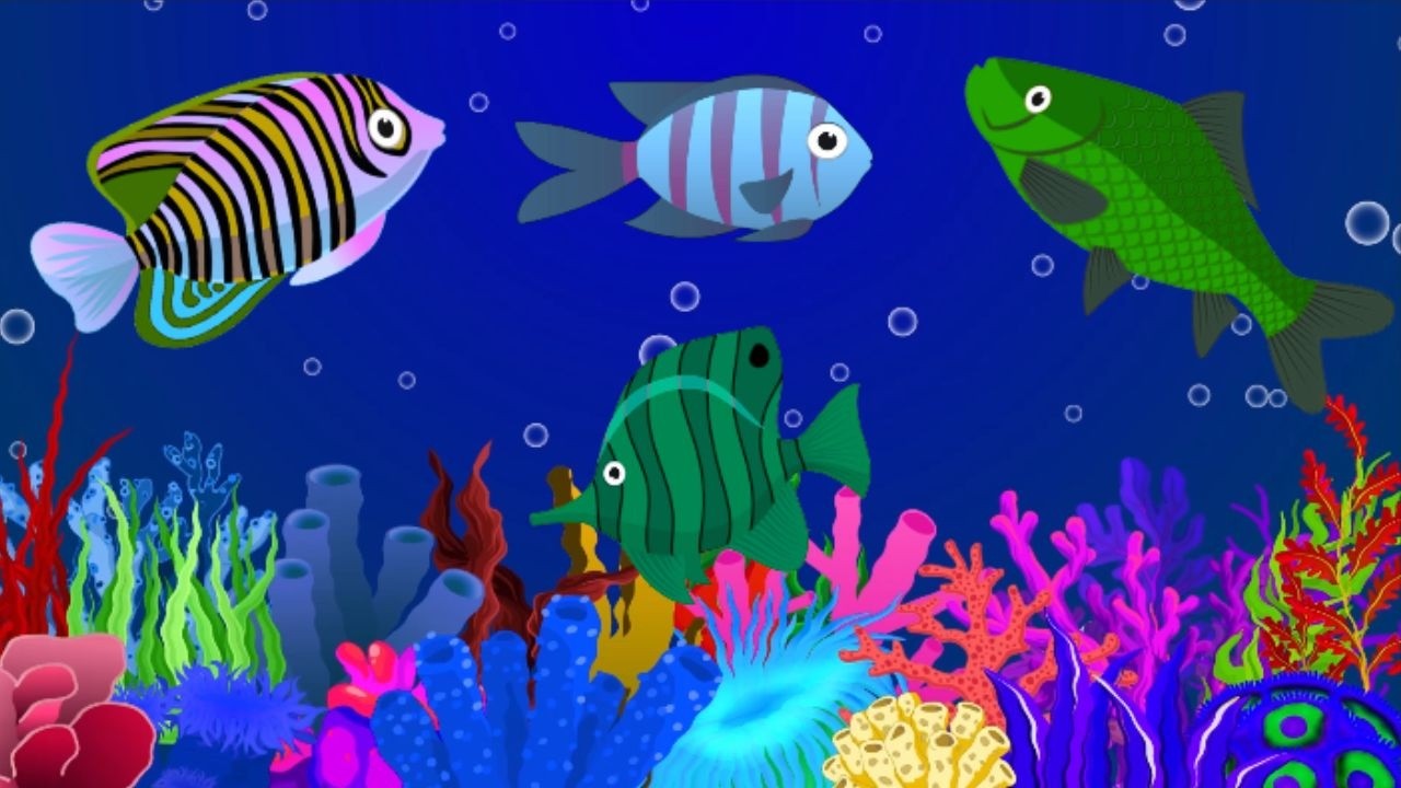 Relaxing Aquarium Fish Lullaby 🐠  Gentle Ocean Sleep Music🎶 for Babies & Toddlers