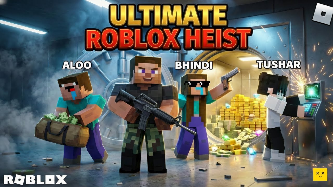 We Became ROBBERS in ROBLOX 💰 | Biggest Bank & Jewelry Robbery!