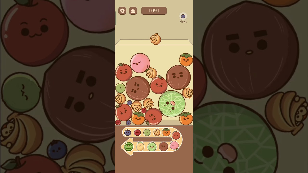 QS Monkey Land: King of Fruits  #shorts